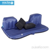 Tek Motion Premium Black PVC Car Travel Inflatable Mattress Air Cushion Backseat Camping   570555083